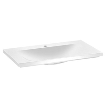 Keuco Royal Reflex Раковина 80x3х49 см, 1 отв., минеральное литьё, цвет: белый