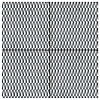 Mutina Azulej Керамогранит 20x20см, универсальный, глазурованный, цвет: trama nero
