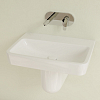 Villeroy&Boch O.novo раковина 65x46x17.5см., без отв., подвесная, без перелива, цвет: альпийский белый