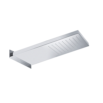 Cisal Zen Shower Верхний душ настенный 50x20x0,24 см, цвет: полированная нержавеющая сталь