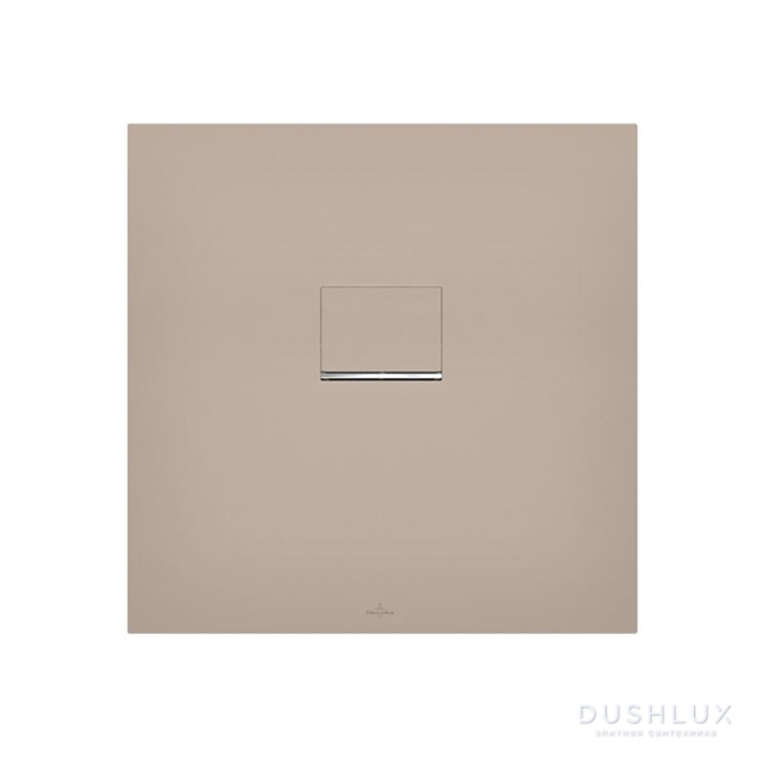 Фото Villeroy&Boch Squaro Infinity Душевой поддон 80х80х4см., Quaryl®, цвет: Brown