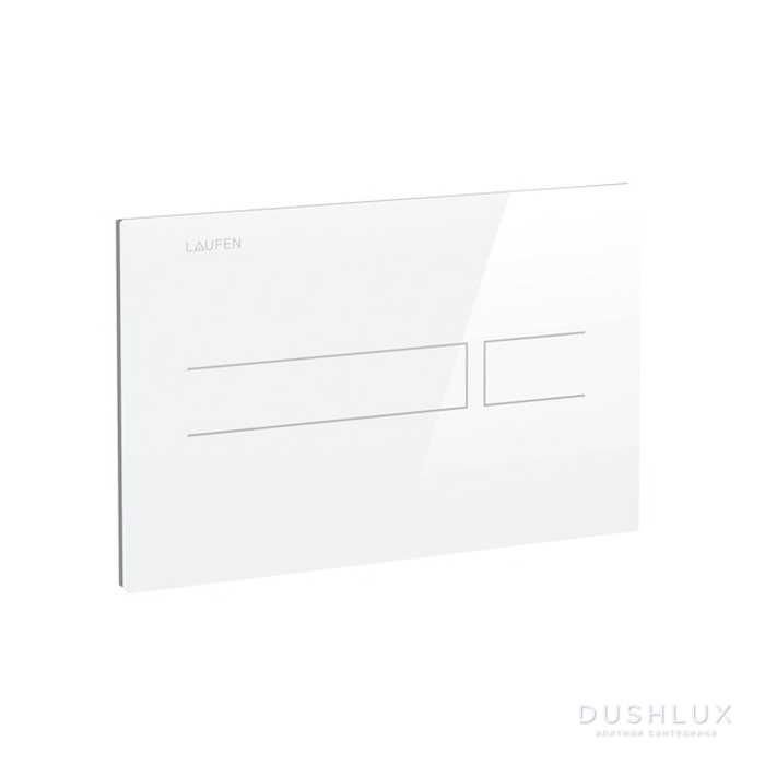 Фото Laufen Installation System Клавиша смыва, двойная, цвет: белый
