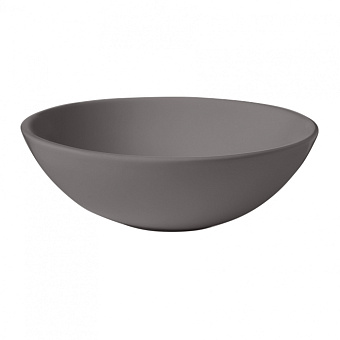 Kerasan Ciotola Раковина 46x15 см, без отв., накладная, без перелива, цвет: Ferro matt