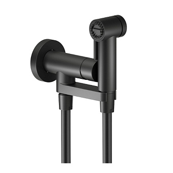 Nobili Accessori doccia Гигиенический душ, встраиваемый, цвет: матовый черный