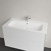 Villeroy&Boch Finion Раковина 100х50 см, 1 отв., с переливом, с антигрязевым покрытием CeramicPlus, цвет: белый