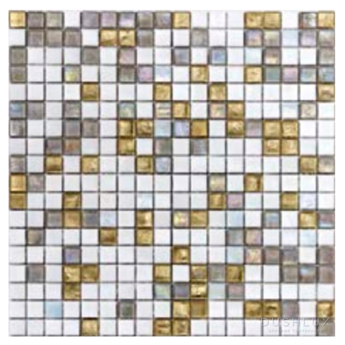 Фото Sicis Colors Мозаика 29.5x29.5см, универсальная, стекло, цвет: agrifoglio