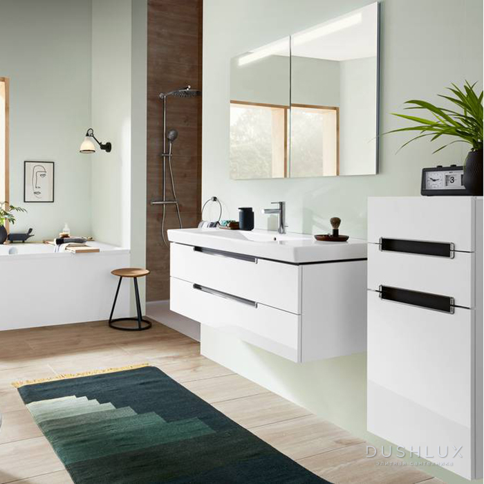 Фото Villeroy&Boch Subway 2.0 Раковина 100х47 см, 1 отв., с антигрязевым покрытием CeramicPlus, цвет: белый