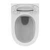 Ideal Standard I.life O Унитаз подвесной 53x35см, безободковый, смыв HydroTwist, с сиденьем, крепление EasyFix+, цвет: белый