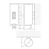 Decor Walther DW 280 Дозатор для жидкого мыла, подвесной, цвет: черный матовый