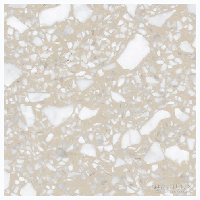 Фото Grandinetti Fragmenta Терраццо 60x60см, универсальная, цвет: 304 carrara dorato