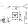 Grohe Grohtherm SmartControl Душевая система с Rainshower 310 SmartActive Cube