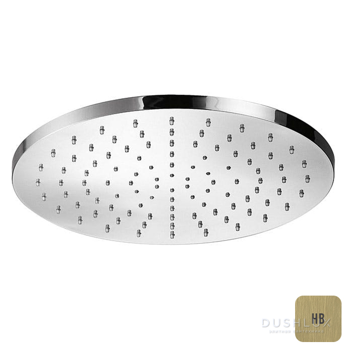 Фото Almar Round Верхний душ 30см., круглый, латунь, цвет: High Brass Brushed PVD
