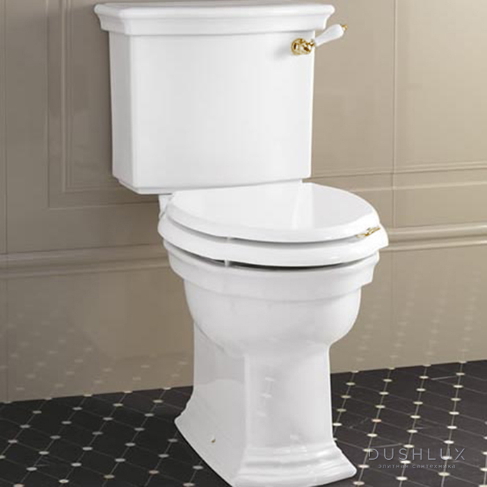 Devon&Devon Westminster Унитаз моноблок 64x36.5 cм, горизонтальный ...