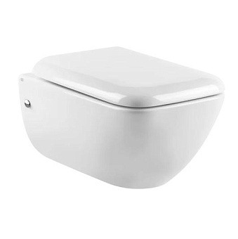 Gessi Goccia Унитаз подвесной 54.35.5см, в комплекте с сиденьем Soft Close и сифоном, цвет: белый