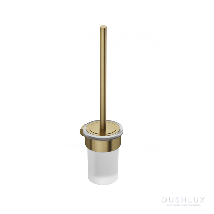Фото Kludi Vela R Ершик для унитаза, подвесной, цвет: Brushed Gold