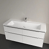 Villeroy&Boch Subway 3.0 Раковина 130х47х17см., 1 отв., подвесная, с антигрязевым покрытием CeramicPlus, без перелива, цвет: альпийский белый