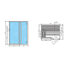 Effegibi Yoku S Glass Био-Сауна 174x132h214см, SX, цвет: на выбор
