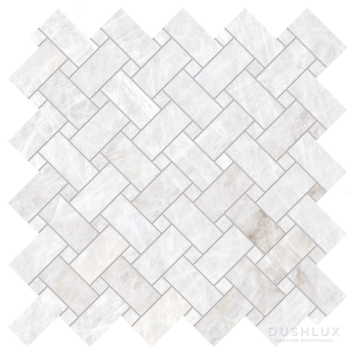 Фото Emilceramica Tele DI Marmo Reloaded Керамогранит 30x30x0,95см, универсальная, глазурованный, цвет: Intreci Quarzo kandinsky Naturale