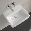 Villeroy&Boch O.novo раковина 55x46x17.5см., без отв., подвесная, без перелива, цвет: альпийский белый