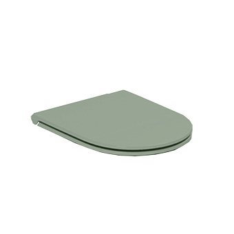 Azzurra Comoda Сиденье для унитаза быстросъемное, с микролифтом, цвет: Verde natura