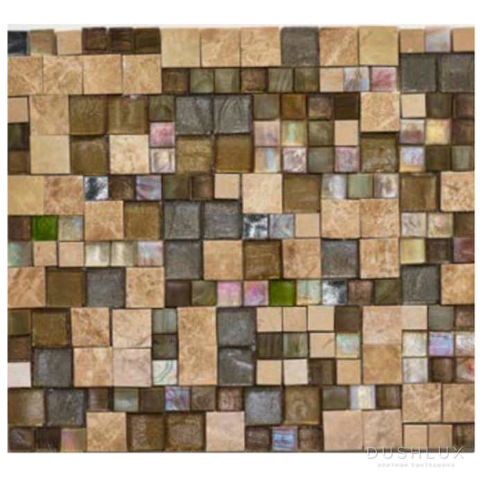 Фото Sicis Colors Мозаика 25.4x28.4см, настенная, цвет: tassili