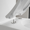 Villeroy&Boch Venticello Унитаз-компакт с открытым смывным краем, моноблок, 37.5х70см, с антигрязевым покрытием CeramicPlus, цвет: белый