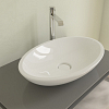 Villeroy&Boch Loop & Friends Раковина 58.5х38 см, без отв., накладная, с антигрязевым покрытием CeramicPlus, цвет: белый