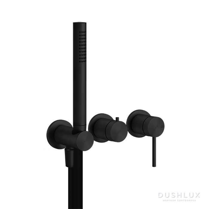 Gessi 316 Смеситель для душа, встраиваемый, на 2 источника. с подводом ...