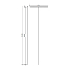 Decor Walther Easy XL LONG Cкребок, цвет: хром