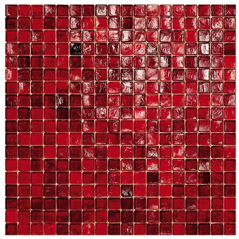 Sicis Colors Мозаика 29.5х29.5см, универсальная, стекло, цвет: crimson 40