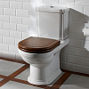 Villeroy Boch Hommage Унитаз моноблок, горизонтальный выпуск, 37x72.5см, с антигрязевым покрытием CeramicPlus, цвет: белый