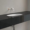 Villeroy&Boch O.novo Раковина 58х37х20см., без отв., под столешницу, с переливом, с антигрязевым покрытием CeramicPlus, цвет: альпийский белый