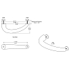 Victoria + Albert Handle Kit Комплект ручек для ванны, цвет: полированный хром