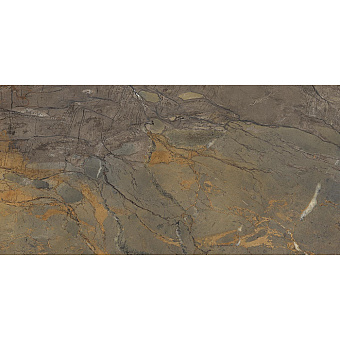 Emilceramica Tele DI Marmo Reloaded Керамогранит 120x60x0,95см, универсальная, глазурованный, цвет: Fossil Brown Malevich Naturale