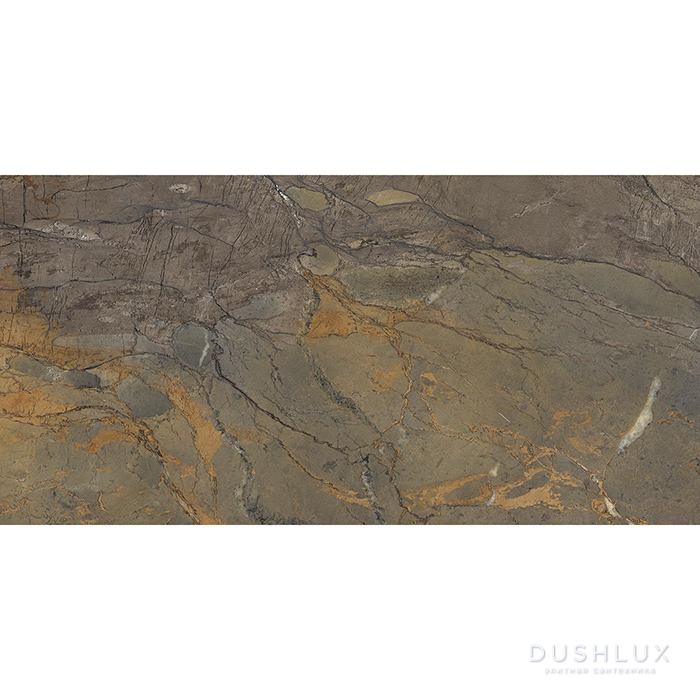 Фото Emilceramica Tele DI Marmo Reloaded Керамогранит 120x60x0,95см, универсальная, глазурованный, цвет: Fossil Brown Malevich Naturale