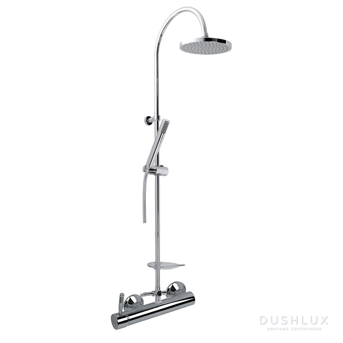 Webert Rimini Душевая стойка, настенный, со смесителем, в комплекте с ...