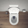 Duravit Soleil by Starck Унитаз 37x60 см, напольный, безободковый, слив универсальный, Weiß Hochglanz, HyG, цвет: белый