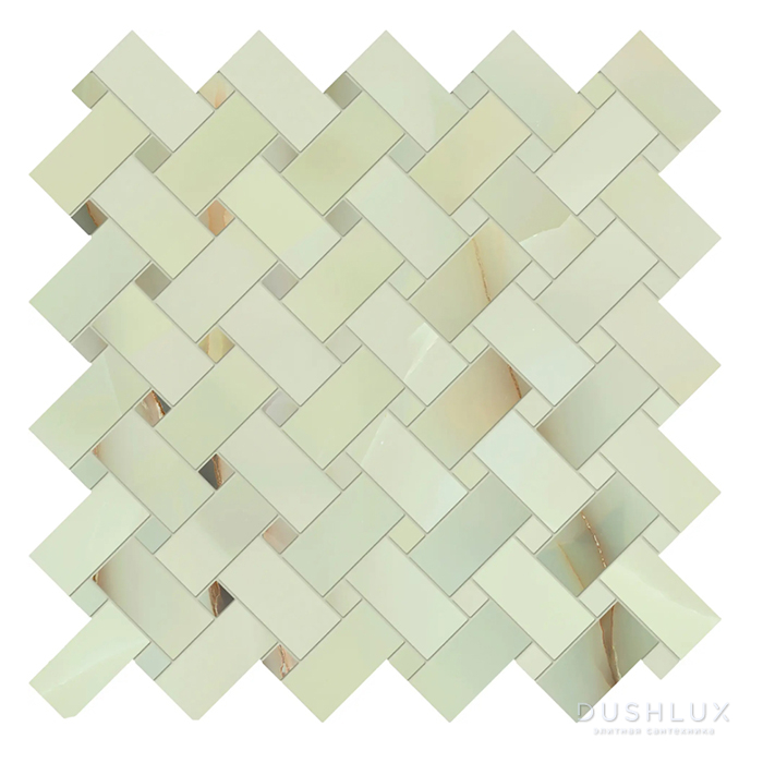 Фото Emilceramica Tele DI Marmo Pure Onyx Керамогранит 30x30x0,95см, универсальная, глазурованный, цвет: Intreci Onyx Giada Lappato