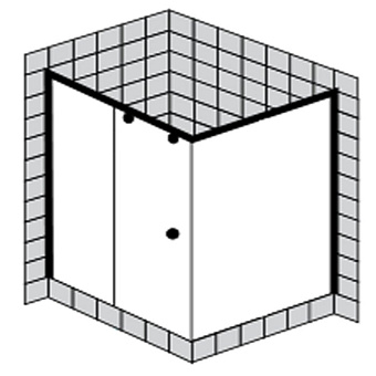 Sprinz Topas Душевое ограждение 120x120x200см.