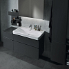 Geberit Smyle Square Тумба под раковину 90х61.7см., подвесная, цвет: лавовый матовый