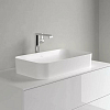 Villeroy&Boch Finion Раковина 60x35см., накладная, без отв., без перелива, CeramicPlus, цвет: белый матовый