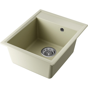 Omoikiri Daisen 42 Кухонная мойка 42x19,5x51см.,встраиваемая, цвет: ваниль