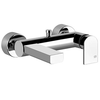 Gessi Emporio Via manzoni Смеситель для ванны,, подвесной, с автоматическим переключателем ванна-душ, цвет: хром