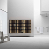 Falper Butler Шкаф подвесной, 20х80х150см., с 2 дверцами, 3 полочки, цвет: rovere