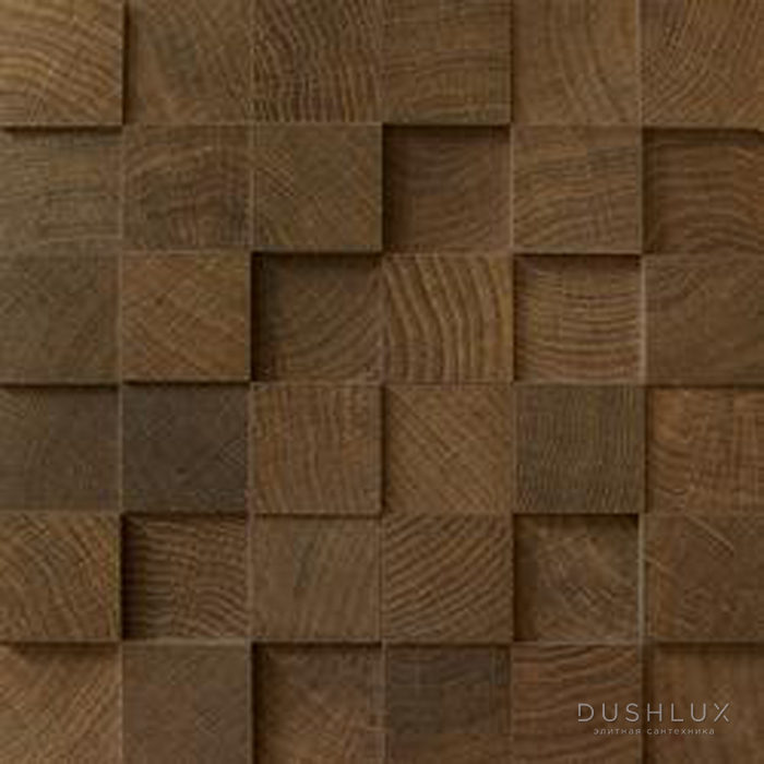 Фото Provenza W-circles Керамогранит 27x27x1.4см, универсальный, цвет: Mosaico 3d cube wenge