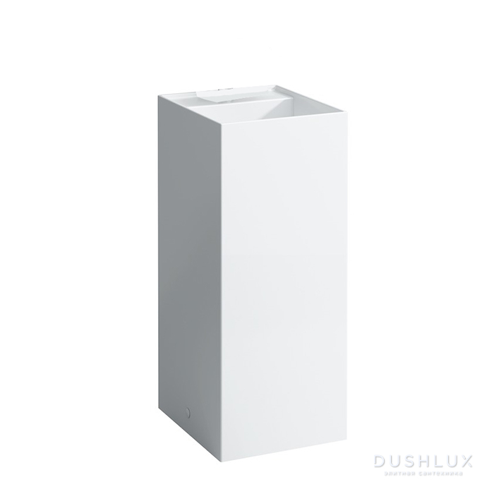 Фото Laufen Kartell Раковина 37.5х43.5х90 см, без отв., без перелива, цвет: белый