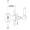 Nicolazzi Teide Запорный вентиль 3/4”, цвет: хром