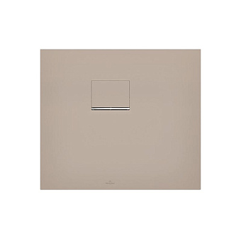 Villeroy&Boch Squaro Infinity Душевой поддон 80х75х4см., Quaryl®, монтаж слева, цвет: Brown