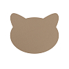 ADJ Костер детский Cat, 12x12 см., цвет: капучино/шоколад