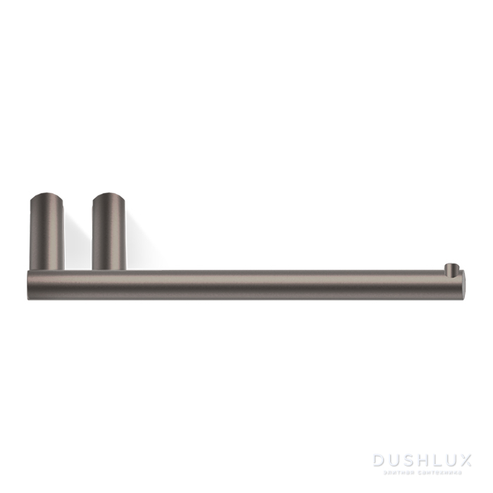 Фото Decor Walther Mikado TPH1 Держатель туалетной бумаги, подвесной, цвет: Dark Metal matt PVD